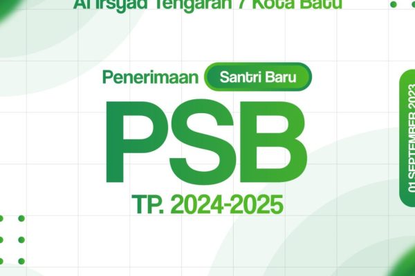 Penerimaan santri baru Penerimaan santri baru