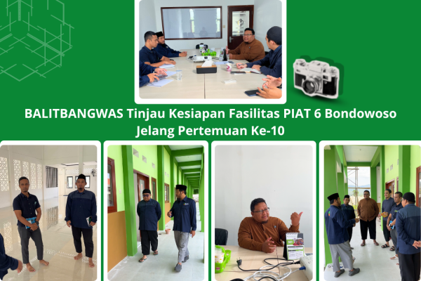 Koordinasi dan peninjauan Tim Balitbangwas Bersama Tim Panitia PIAT 6 Koordinasi dan peninjauan Tim Balitbangwas Bersama Tim Panitia PIAT 6
