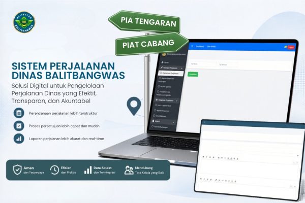 cover launching aplikasi perjalanan dinas launching aplikasi perjalanan dinas