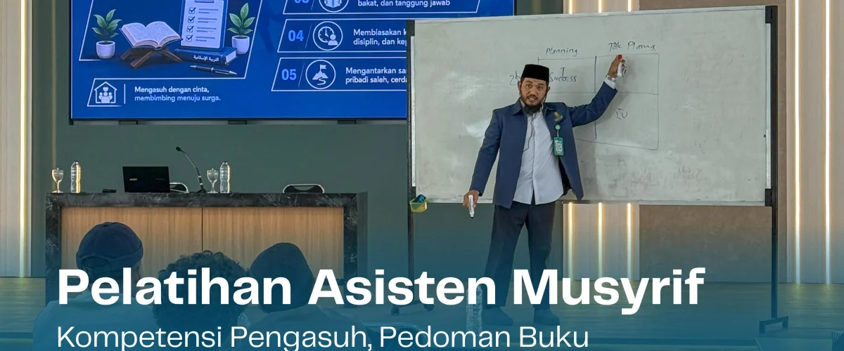 Cover Pelatihan Asisten Musyrif