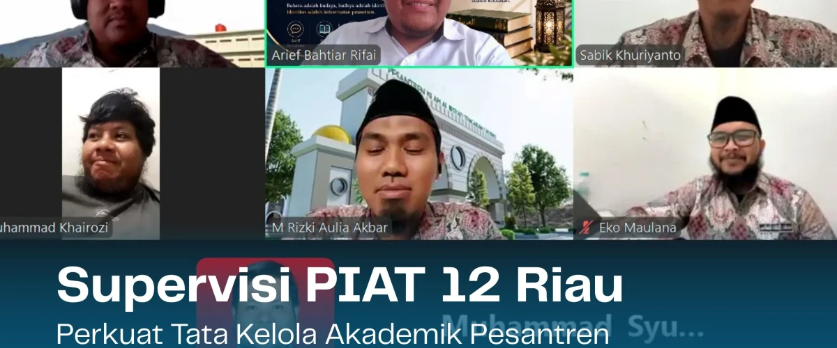 Supervisi PIAT 12 RIAU